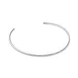 2MM Collar Choker Chain .925 Sterling Silver No Clasp