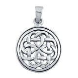 Silver Celtic Pendant Charm Fashion Jewelry 925 Sterling Silver