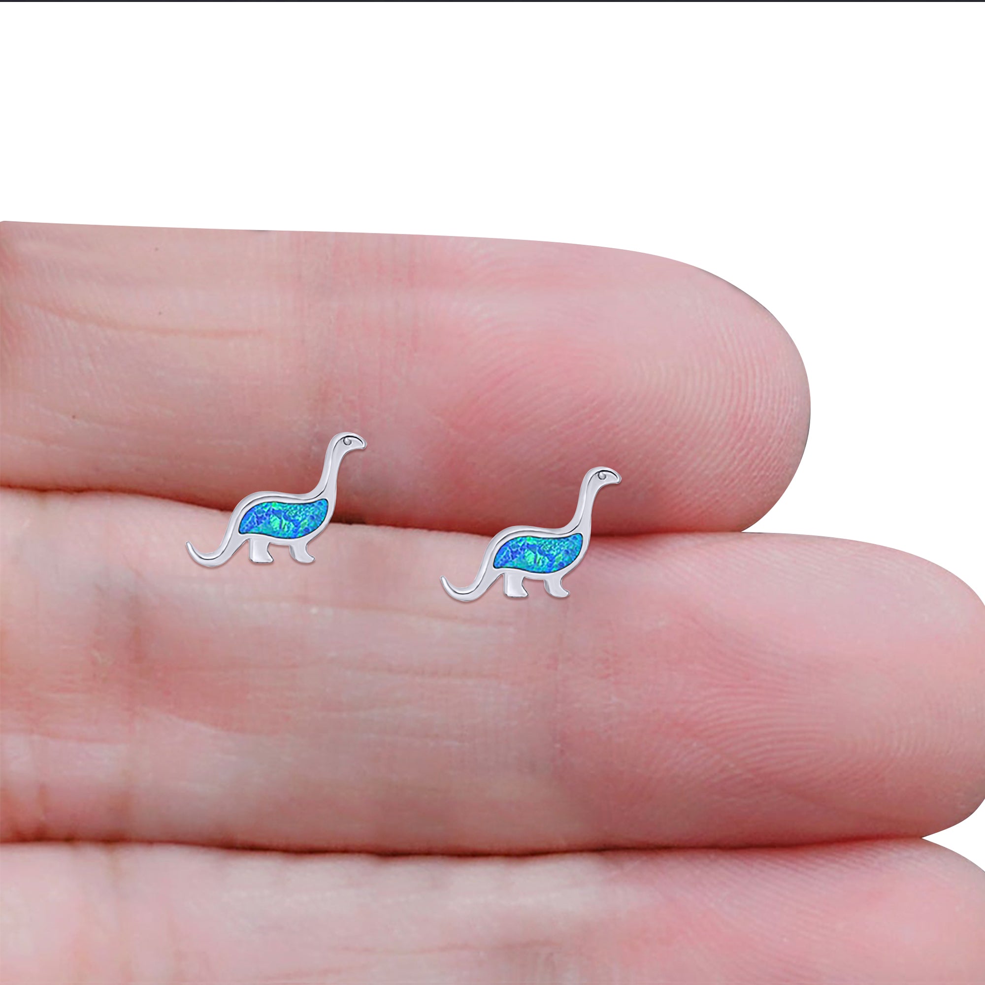 dinosaur earrings