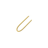 1.2MM 024 Yellow Gold Box Chain .925 Sterling Silver Sizes 16"-20"